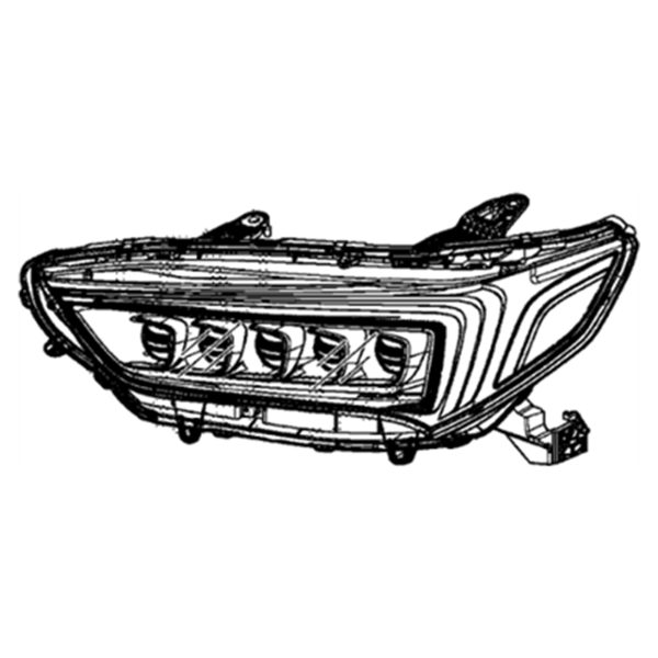 18-20 ACURA TLX SPEC RIGHT CHROME
