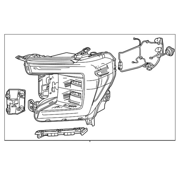 21-24 GM YUKON SL SLT LEFT